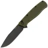 Нож SRM 221X blackwash сталь 14C28N рукоять OD Green G10 (221X-GP)