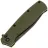 Нож SRM 221X blackwash сталь 14C28N рукоять OD Green G10 (221X-GP)