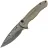 Нож CIVIVI Button Lock Kitefin сталь Damascus рукоять Brownish Gray Aluminum (C24091-DS1)
