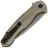 Нож CIVIVI Button Lock Kitefin сталь Damascus рукоять Brownish Gray Aluminum (C24091-DS1)