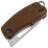 Нож Black Fox NIX stonewash сталь D2 рукоять Micarta (BF-763)