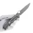 Нож Spyderco Slym R.I.L. сталь M390 рукоять Gray PVD Ti/Dark Matter Polar FatCarbon (C271TIP)