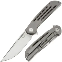 Нож Reate Remedy satin сталь Elmax рукоять Beadblast Titanium