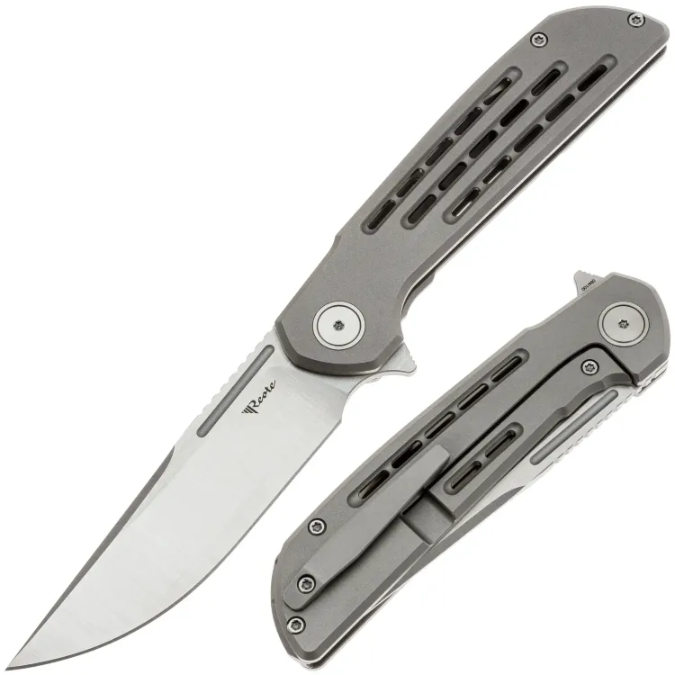Нож Reate Remedy satin сталь Elmax рукоять Beadblast Titanium