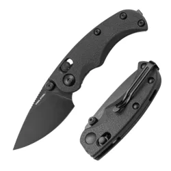 Нож Real Steel Esca black сталь 12C27 рукоять Black GFN (7181BB)