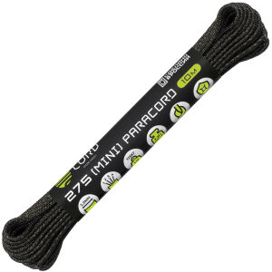 Паракорд CORD 275 Black snake 10м 