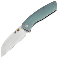 Нож Kansept Convict сталь S35VN рукоять Green Titanium