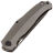 Нож Vanguard Atomic blackwash сталь M390 рукоять Pearl Bronze Titanium