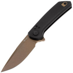 Нож Reate PL-XF bronze PVD сталь Nitro-V рукоять Black Aluminium