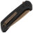 Нож Reate PL-XF bronze PVD сталь Nitro-V рукоять Black Aluminium