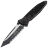 Нож Microtech SOCOM Elite T/E Serrated black сталь M390 рукоять Black Aluminium (161-3T)
