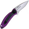 Нож Kershaw Scallion сталь 420HC рукоять Purple Aluminium (1620PUR)