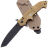 Нож Extrema Ratio Glauca J1 black сталь N690 рукоять Desert Aluminium
