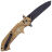 Нож Extrema Ratio Glauca J1 black сталь N690 рукоять Desert Aluminium