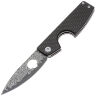 Нож Daggerr Cigarknife сталь Damascus рукоять Carbon