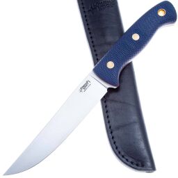 Нож Южный Крест Meat Master сталь N690 рукоять микарта синяя (241.1756)