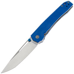 Нож Petrified Fish Ripple satin сталь 14C28N рукоять Blue G10