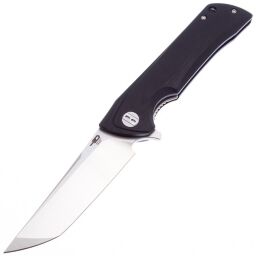 Нож Bestech Paladin Tanto Stonewash/Satin сталь D2 рукоять Black G10 (BG16A-1)