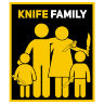 Табличка Forest-Home Knife Family 35*30см