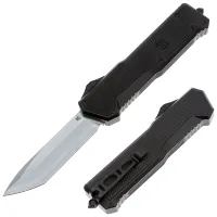 Нож Kristal Shpile T/E cталь SLD-Magic stonewash рукоять Black Aluminum