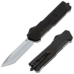 Нож Kristal Shpile T/E cталь SLD-Magic stonewash рукоять Black Aluminum