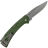 Нож BUCK 112 Slim Ranger сталь 420HC рукоять Green Nylon (0112ODS2)