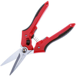 Ножницы универсальные Due Cigni сталь stainless steel рукоять Red/Black ABS (2C 165/8.5)
