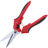 Ножницы универсальные Due Cigni сталь stainless steel рукоять Red/Black ABS (2C 165/8.5)