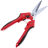 Ножницы универсальные Due Cigni сталь stainless steel рукоять Red/Black ABS (2C 165/8.5)