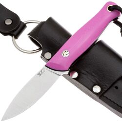 Нож 7 Ножей Колибри сталь N690 рукоять Pink G10