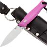 Нож 7 Ножей Колибри сталь N690 рукоять Pink G10