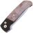 Нож Pro-Tech/Terzuola ATCF сталь Magnacut рукоять Aluminium/Maple Burl (BT2706)
