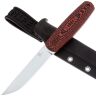 Нож Owl Knife North-S сталь N690 рукоять черно-красный G10