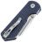 Нож Vosteed Hedgehog satin сталь S35VN рукоять Blue/Black G10