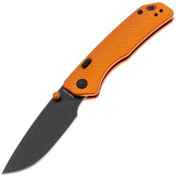 Нож Vosteed Marten blackwash сталь 154CM рукоять Orange Aluminum