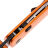 Нож Vosteed Marten blackwash сталь 154CM рукоять Orange Aluminum