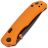 Нож Vosteed Marten blackwash сталь 154CM рукоять Orange Aluminum
