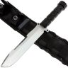 Нож Kizlyar Supreme Survivalist-X сталь D2 Stonewash рукоять Black Aluminium