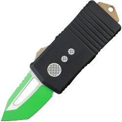 Нож Microtech Exocet T/E Jedi Master сталь M390 рукоять Aluminium (158-1JM)