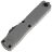 Нож Microtech Ultratech ZBP S/E black сталь M390MK рукоять Natural Clear Aluminium