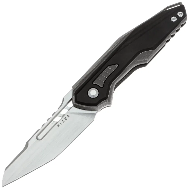 Нож Kizer Zero сталь S45VN рукоять Titanium/Black Aluminium