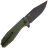 Нож CJRB Riff black сталь AR-RPM9 рукоять Green Micarta (J1928-BMGN)