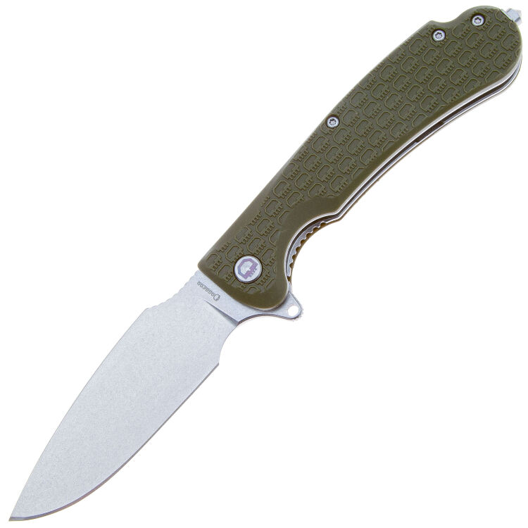 Нож Daggerr Fielder DL stonewash сталь 8Cr14MoV рукоять Olive FRN
