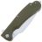 Нож Daggerr Fielder DL stonewash сталь 8Cr14MoV рукоять Olive FRN