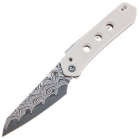 Нож CIVIVI Vision FG сталь Damascus рукоять Ivory G10 (C22036-DS1)