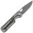 Нож Kizer Mini Militaw сталь S35VN рукоять Titanium/JungleWear FatCarbon