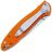 Нож Kershaw Leek сталь 14C28N рукоять Orange Aluminium (1660OR)