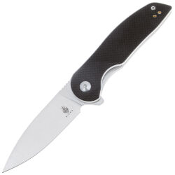 Нож Kizer Sidekick сталь 9Cr18MoV Satin рукоять Black/White G10