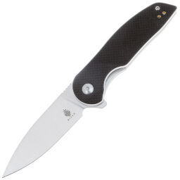 Нож Kizer Sidekick сталь 9Cr18MoV Satin рукоять Black/White G10