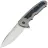 Нож WE Knife Starlash satin сталь M390 рукоять Gray Titanium/Arctic Storm FatCarbon (WE23011D-2)
